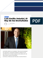Acceso Publico - Luis Emilio Velutini, El Rey de Los Enchufados (2019)