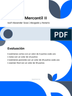 Derecho Mercantil II - S1