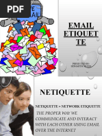 Email Etiquette