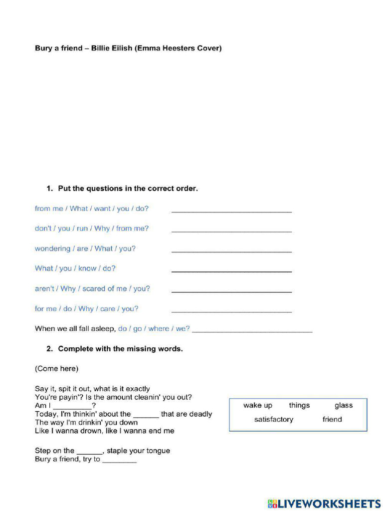 Woorksheet Do Does Pdf