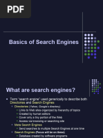 Basics of Search Engines