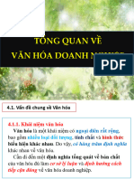 Chuong 4. Tong Quan Van Hoa Doanh Nghiep