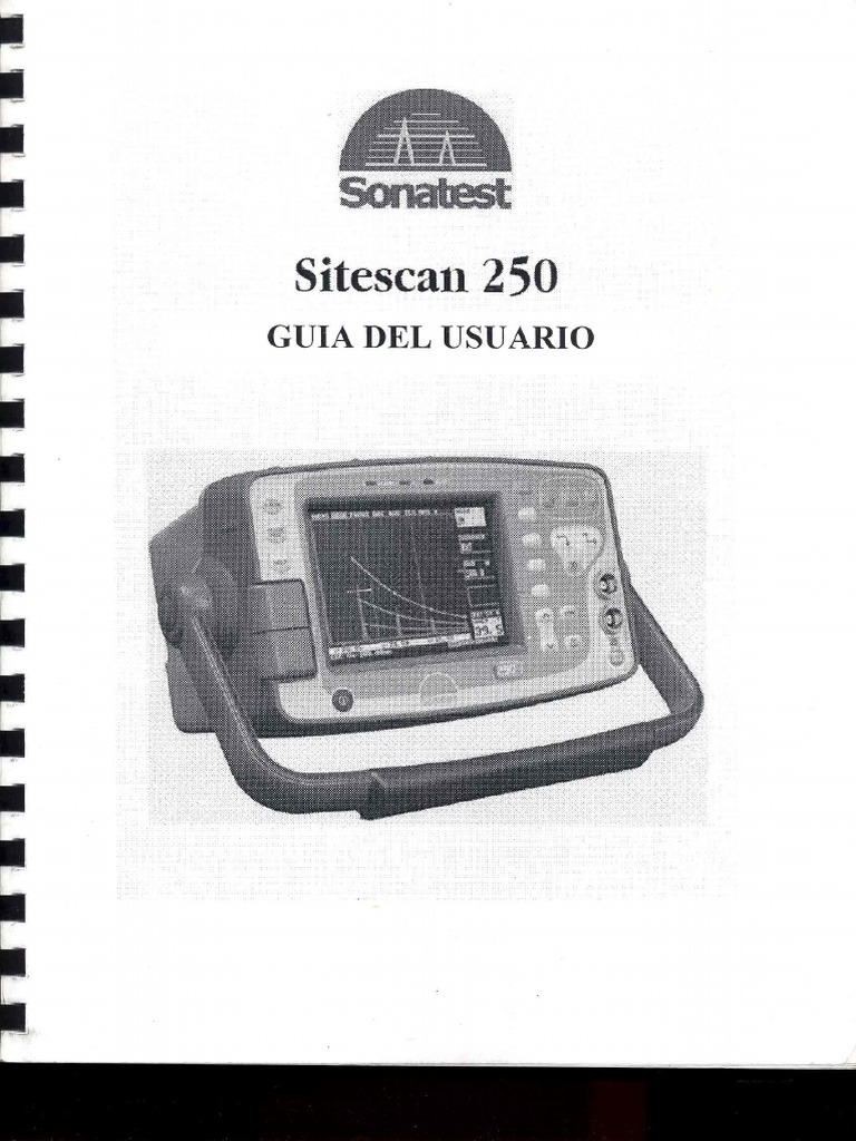 Sitescan 250 Guia | PDF
