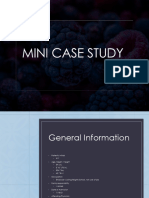 Dietetic Internship Mini Case Study Powerpoint