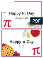 Pi Day Postcards