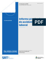 Informe Provisorio de Accidentabilidad Laboral Primer Trimestre 2023