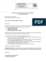 Circular Informativa Ajuste de Horario Viernes 1 de Marzo 2024