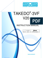 Sms Takedo 3vf Instruction Manual