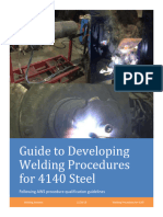 Developing Welding Procedures For 4140 Steel