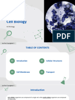 (H2 Bio) Chapter 1 Cell Biology