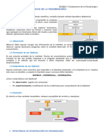 Tema 2 Método y Tecnicas de La Psicobiologia