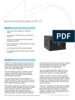 Alcons BF121 Tech Spec