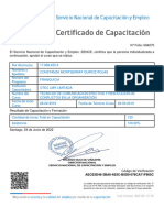 Certificado TÉCNICAS DE COMUNICACIÓN EFECTIVA Y RESOLUCIÓN DE CONFLICTOS EN LA ORGANIZACIÓN