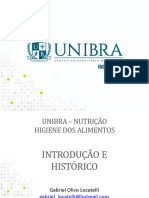 Aula 1 - Introdução, Histórico e Vigilância Sanitária