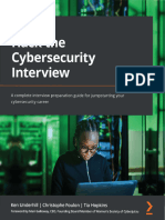 Bookshelf Hack The Cybersecurity Interview Excerpt
