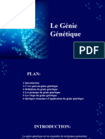 Le Génie Génétique