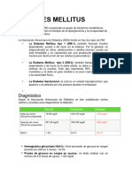 Diabetes Mellitus y Lupus Eritematoso