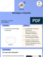 3 - Mitologia e Filosofia