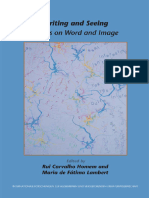 Rui Carvalho Homem, Maria de FÃ¡tima Lambert (Editors) - Writing and Seeing - Essays On Word and Image-Editions Rodopi B.V. (2006)