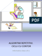 Algoritmi Repetitvi Ciclu Cu Contor