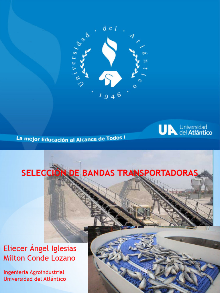 Selección de Bandas Transportadoras | PDF | Materiales