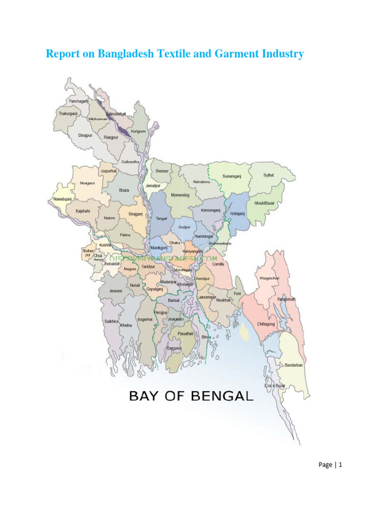 Bangladesh Textile and Garment Industry Report | PDF | Cost Of Living ...