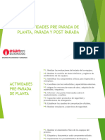 Actividades Parada de Planta - Edgar Prieto