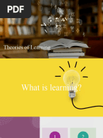 Week 4-Theories of Learning