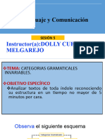 Sesión 5-Lenguaje-Comunicación-2024-Marzo-Categorías Gramaticales Invariables