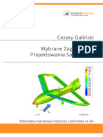 Cezary Galinski Wybrane Zagadnienia Projektowania Samolotow
