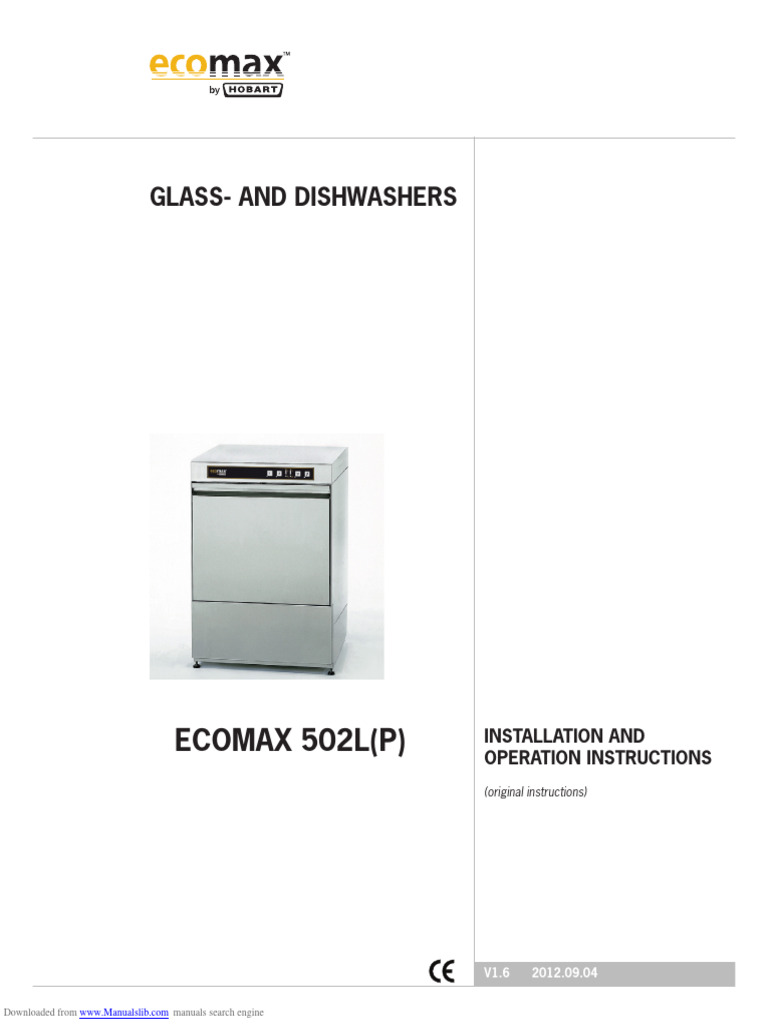Ecomax 502l | PDF | Water | Pump