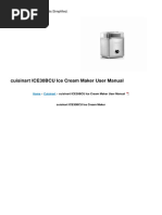 Ice30bcu Ice Cream Maker Manual