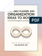 Copia de Printables Only - Organization Ideas To Boost Neurodivergent Productivity by The Autistic Life 2