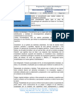 Procedimiento Analisis de Clostridium