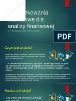 Analiza Finansowa - TiR - 22.03.19