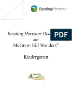 Discovery Sequence Wonders Mcgrawhill Kindergarten 2014