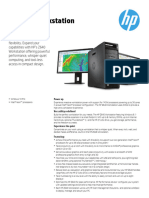 HP z640 v4 Datasheet