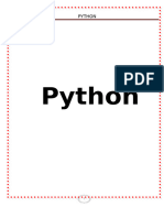 Python Notes - 1