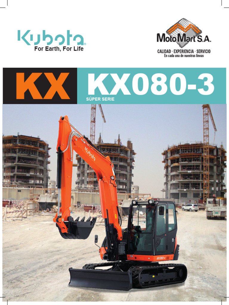 thumbnail image 2 of AceDecals Kubota KX080-3 Decal Kit – Reproduction Stickers For KX080-3 Excavator 2 of 6