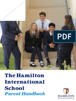 The Hamilton International School Parent Handbook
