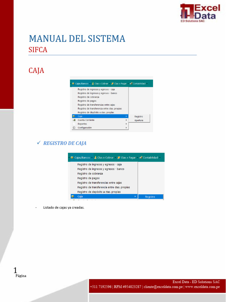 Manual - Caja y Bancos | PDF | Bancos