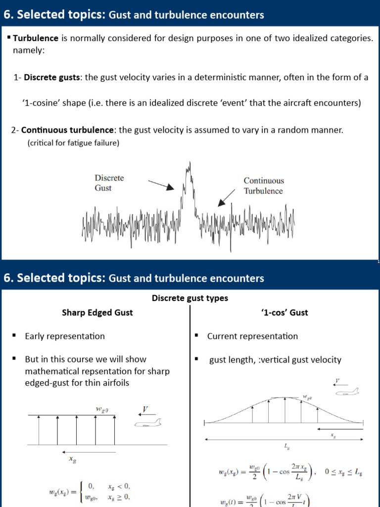Gust Loads | Download Free PDF | Spectral Density | Turbulence