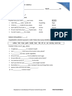 Test 7 - Unit 7a