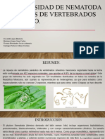 Biodiversidad de Nematoda Parásitos de Vertebrados en México