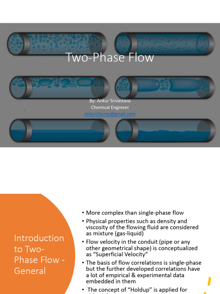 Two Phase Flow Pdf Fluid Dynamics Liquids