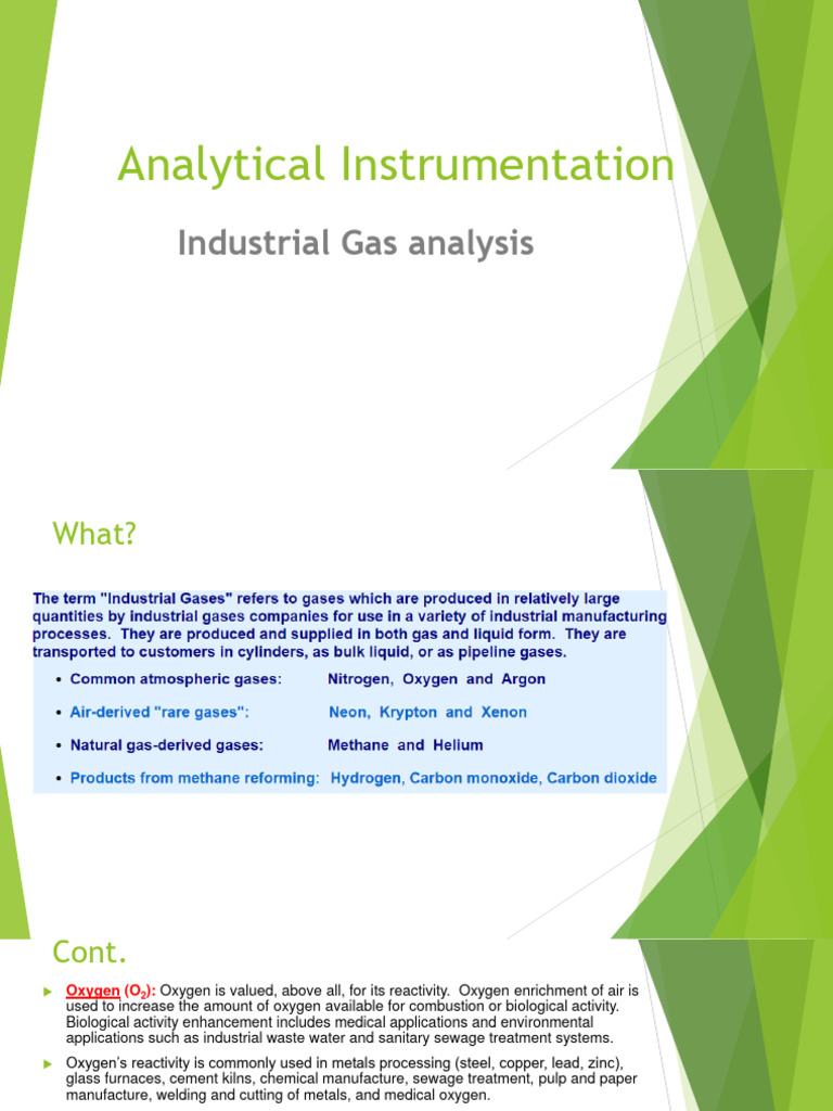 Gas Analysis PDF Electrode Gases