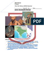 Handout 1 - Emperor Aurangzaib & Decline of Mughals