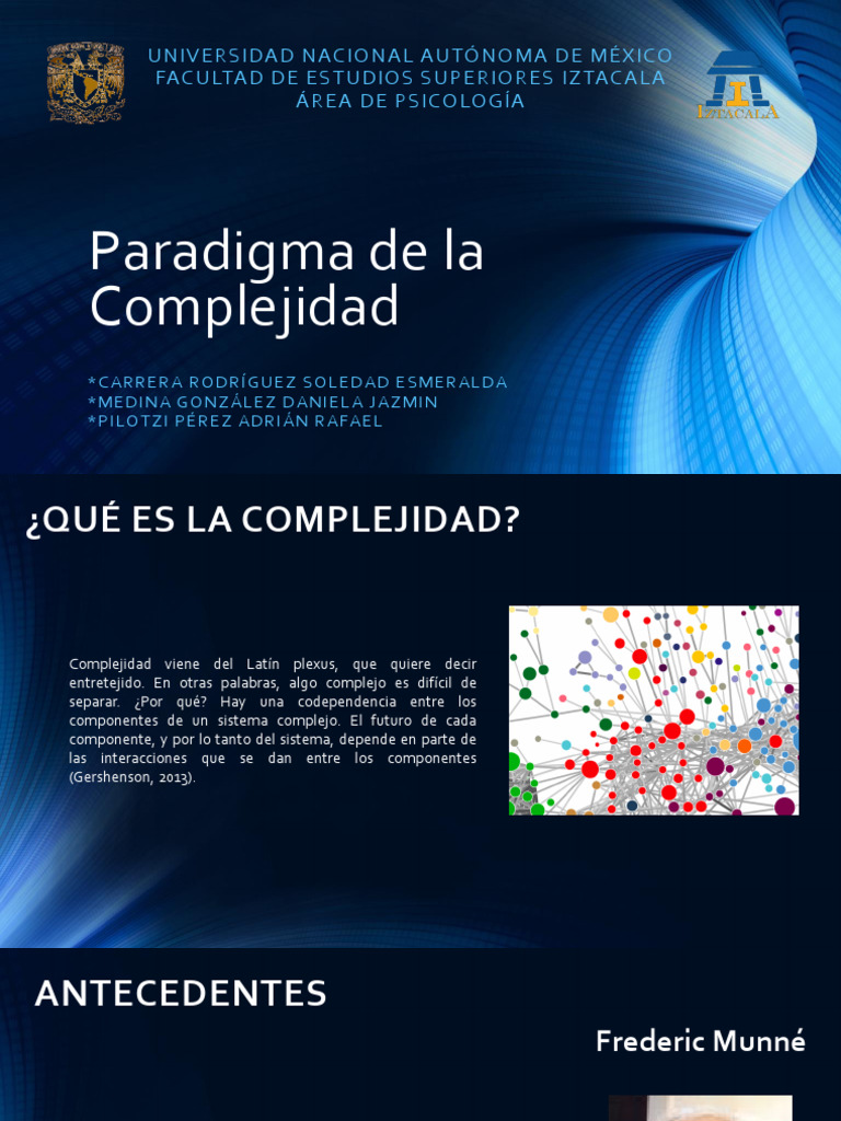 Paradigma de la Complejidad en Psicología | PDF | Teoría del caos ...