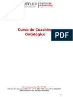 Curso de Coaching Ontológico