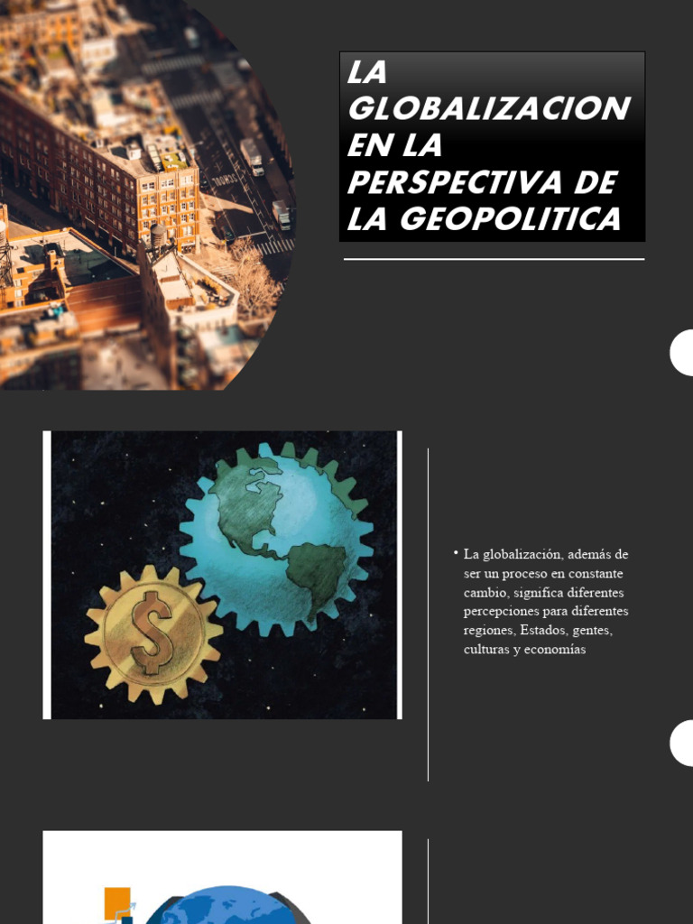 La Globalizacion en La Perspectiva de La Geopolitica | PDF